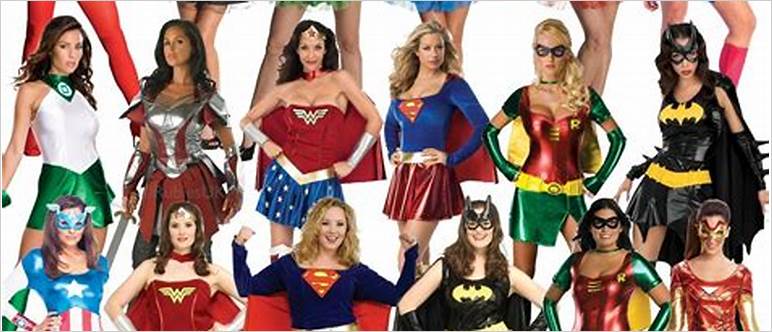 Superheroes costumes for adults